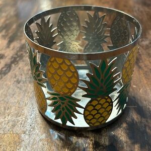 Bath & Body Works pineapple candle holder